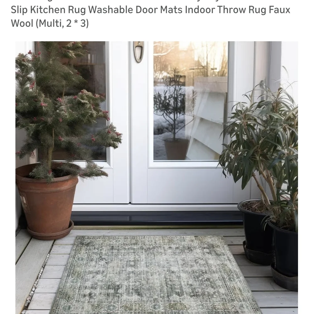 Vintage Style Area Rug